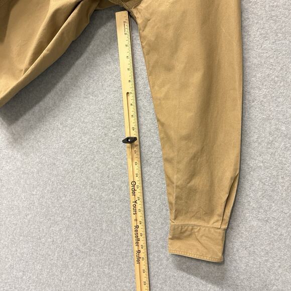 Filson Genuine Garment Tan Canvas Workwear Shirt Jacket Shacket Men’s Small - Picture 9 of 14